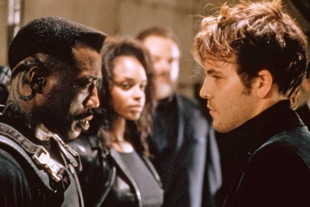 Wesley Snipes och Stephen Dorff i Blade (1998)