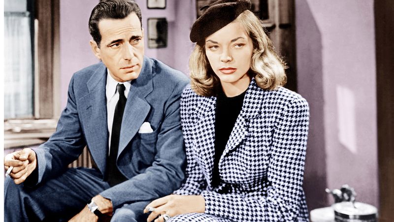 Humphrey Bogart in Lauren Bacall