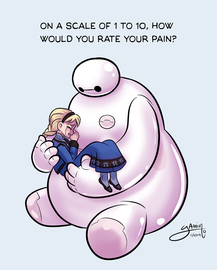 Elsa et Baymax