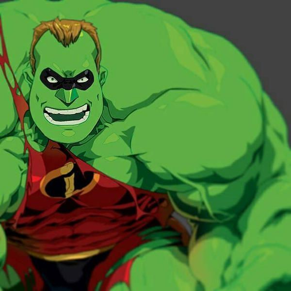 Mr.Incredible HULK Pixar : 11 refontes faites par les fans qui sont en fait meilleures que les films