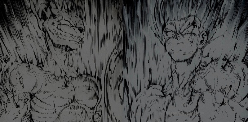   Beerus kontra Goku – Dragon Ball Kakumei Doujinshi
