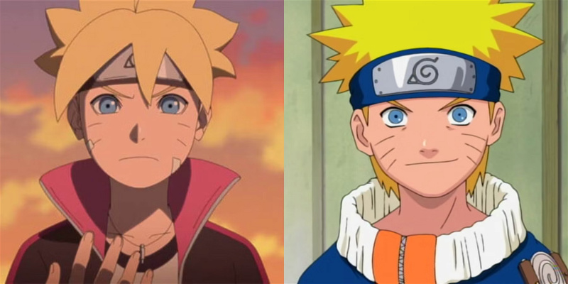   Boruto e Naruto
