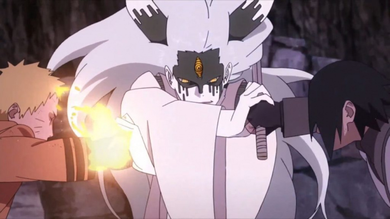   Naruto e Sasuke contro Momoshiki