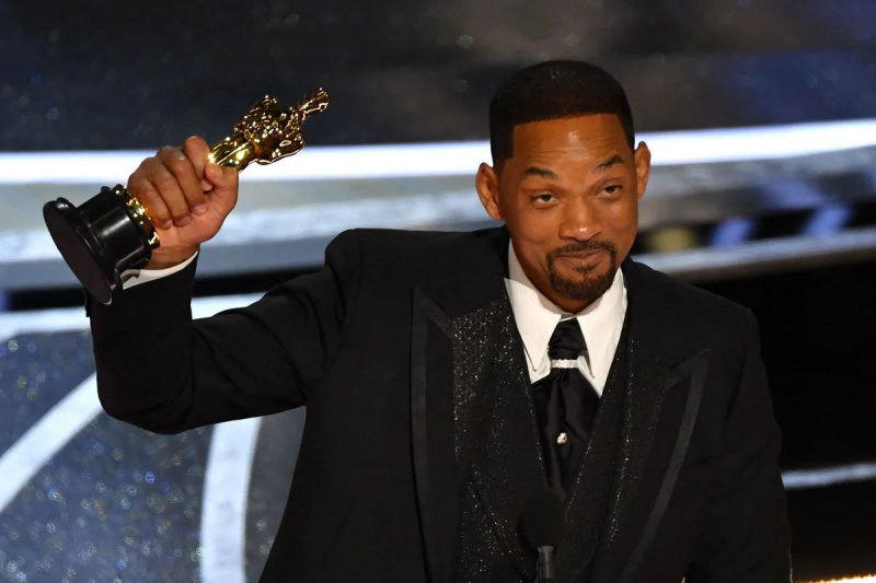  Will Smith získal Oscara za najlepší mužský herecký výkon za kráľa Richarda v noci udeľovania Oscarov