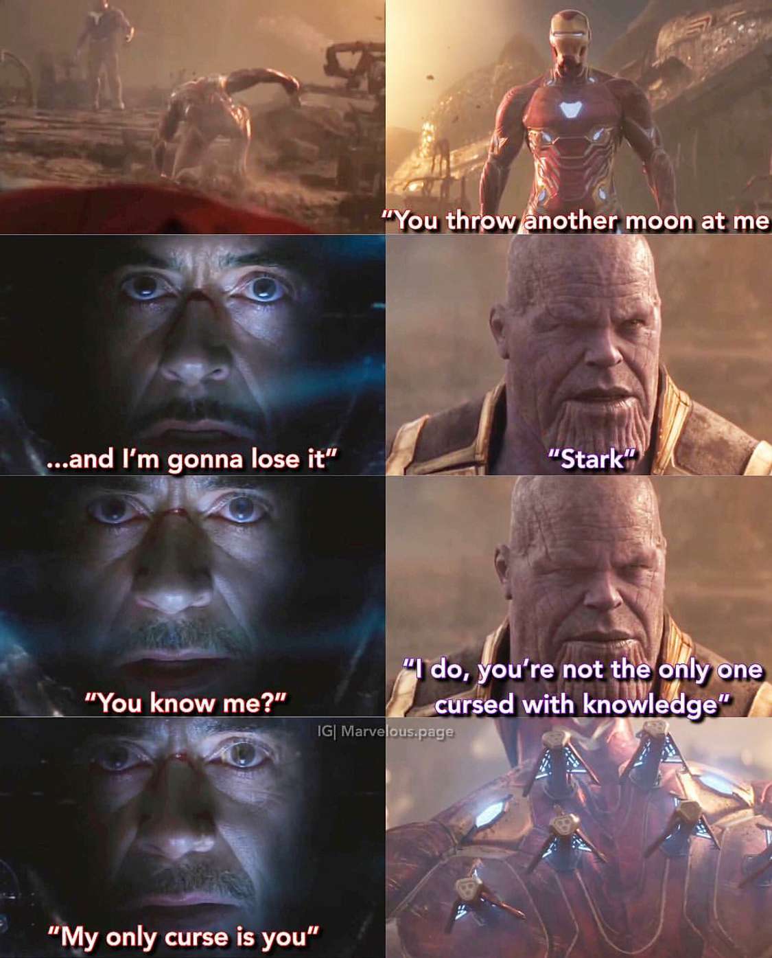 Iron-Man będący Iron-Manem
