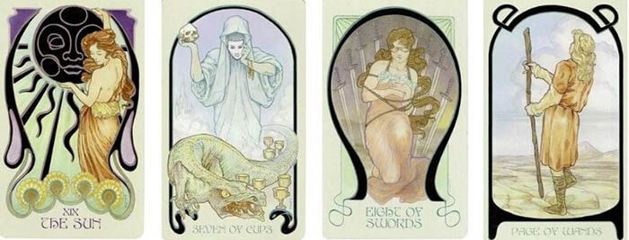 Ethereal Visiions Illuminated Tarot -kortit