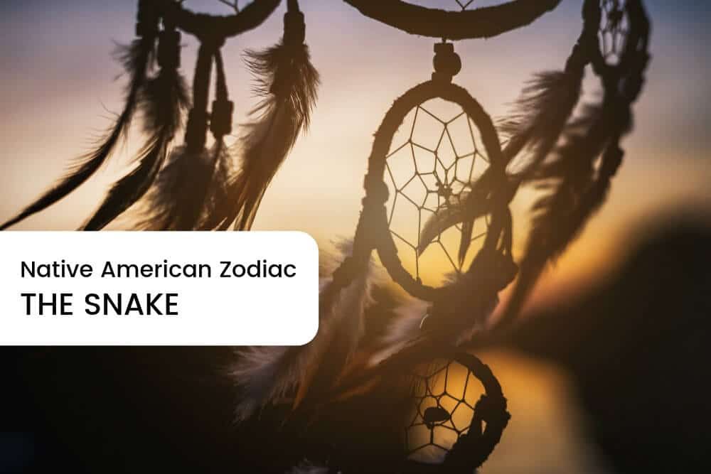 Slangetotemet i den indfødte amerikanske stjernetegn