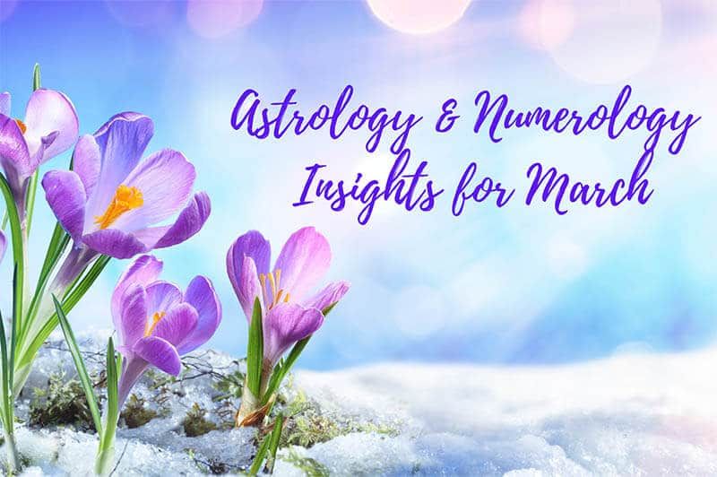 2021. aasta märtsi astroloogia ja numeroloogia ülevaated