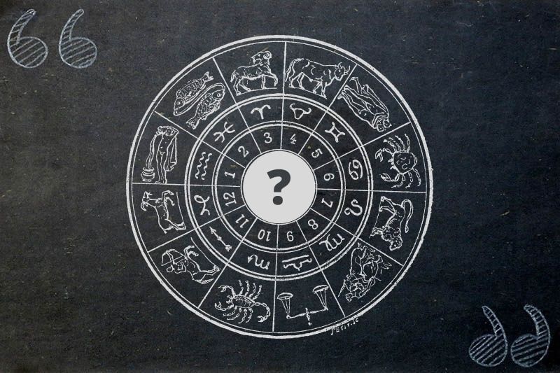 Mikä kuuluisa lainaus edustaa parhaiten horoskooppimerkkiäsi?