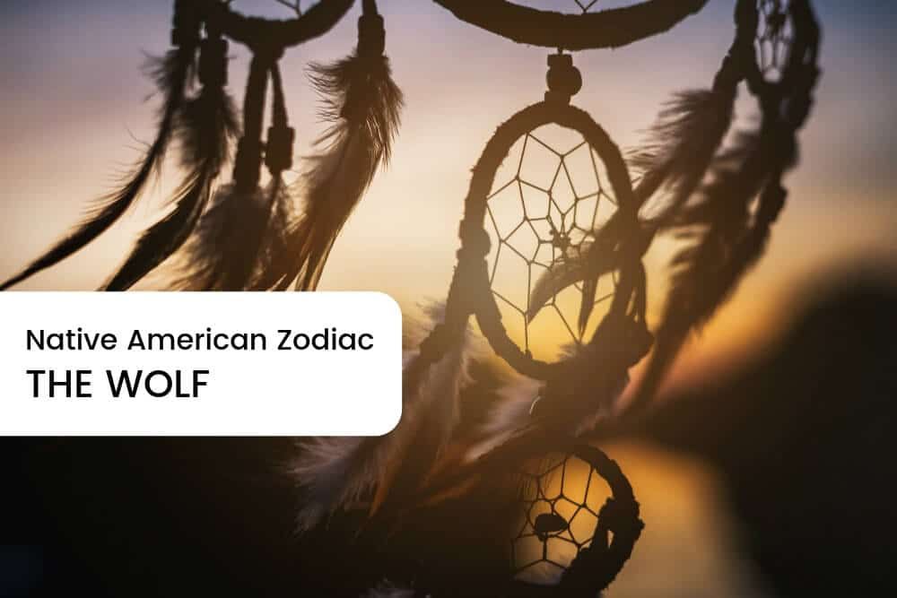 아메리카 원주민 조디악의 늑대 토템