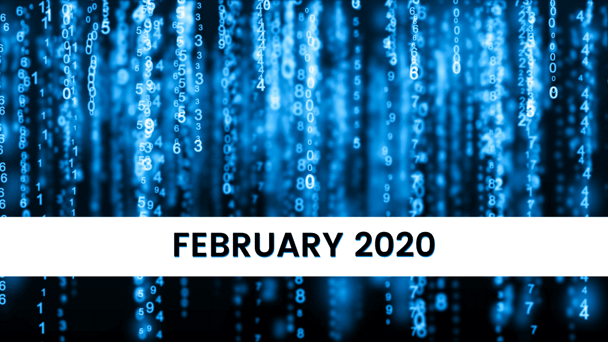 Numerologiska nyckeltal för februari 2020