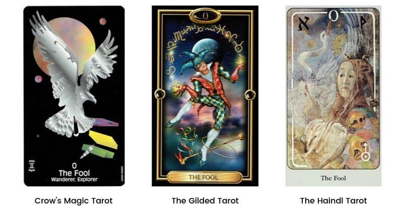 Fool Tarot Card Imagini moderne 1