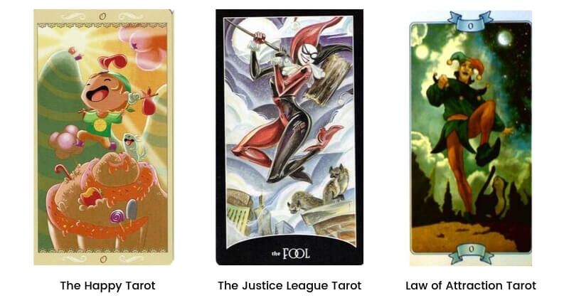 Fool Tarot Card Moderna bilder 2