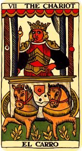 Chariot-tarotkortet