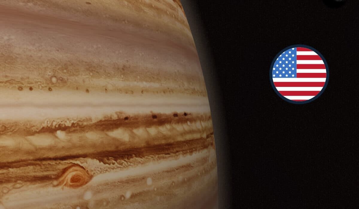 Jupiter az Ikrekben az Egyesült Államok diagramján: terjessze az igét!