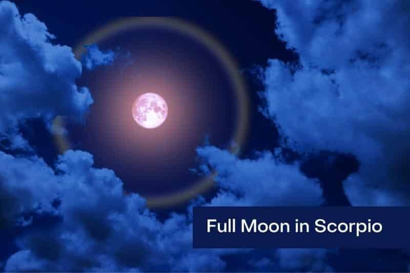 اكتمال القمر في برج العقرب في 26 أبريل 2021