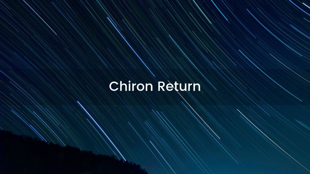 Chiron Return — jūsu brūces dziedināšana