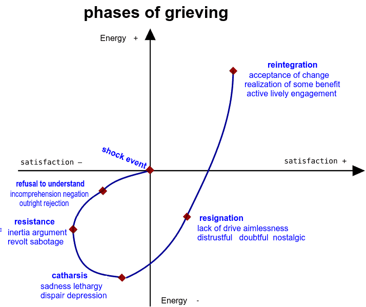 キューブラーロスの悲しみの曲線