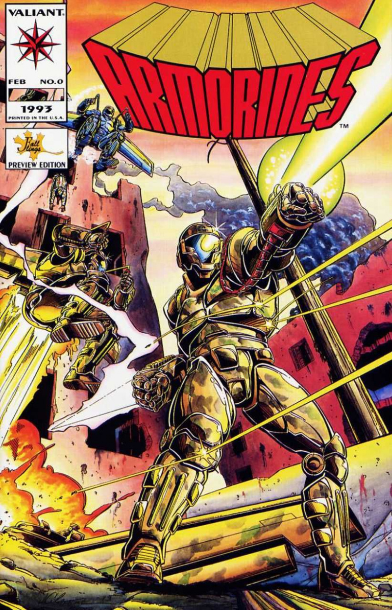   Armourines Valiant Comic-Superhelden-Teams