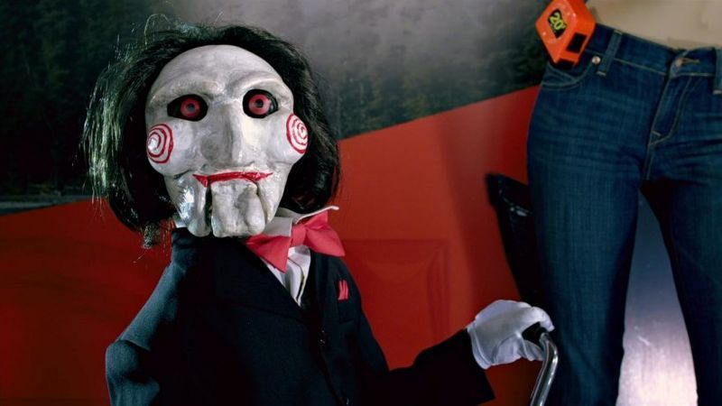 26 най-нежелани измислени герои в реалния свят, той Jigsaw Killer, главният антагонист във франчайза Saw