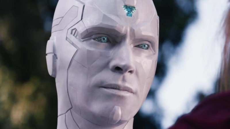 Po zmiznutí na konci WandaVision sa Paul Bettany vracia ako White Vision vo filme Don Cheadle's Armor Wars Movie