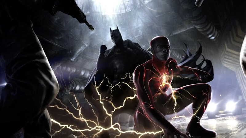 „Батфлек изглежда като мундир“: Феновете на DC тролят новия Бен Афлек Батман изображения от The Flash