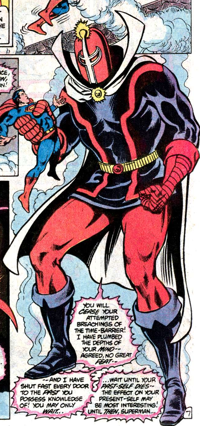 Иако није његов главни непријатељ, Лорд Сатанис држи једну од ретких Суперменових слабости као своју моћ - магију.