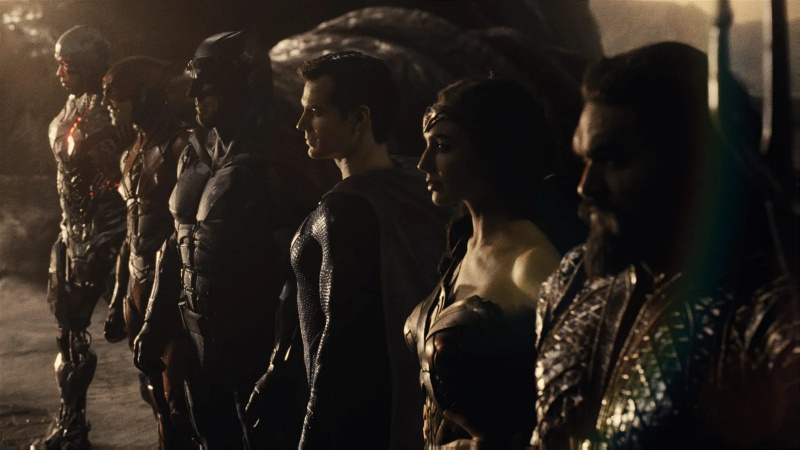   Zack Snyder'dan bir sahne's Justice League (2021).