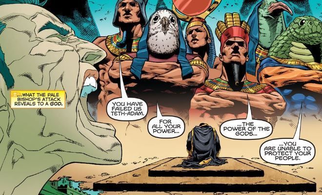 Черният Адам и неговите египетски богове
