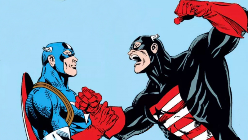   קפטן אמריקה נגד סוכן אמריקאי