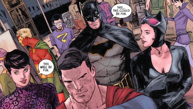 Бэтмен и Супермен друзья с самого начала