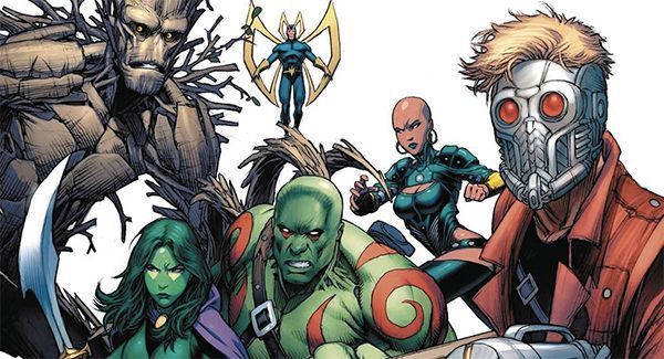 The Guardians of the Galaxy Marvel Comicsissa