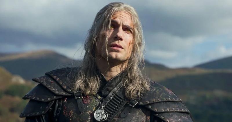   Henry Cavill ca Geralt din Rivia