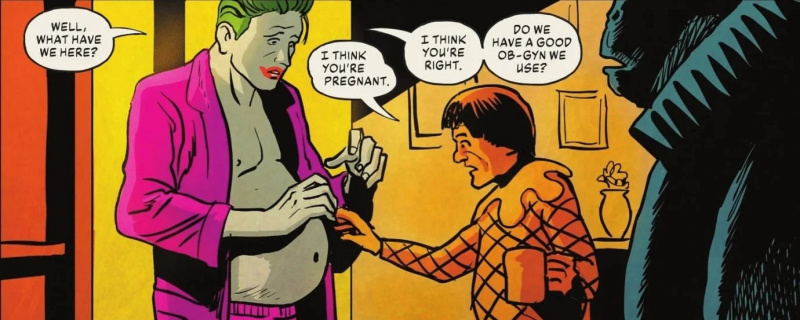 Angesichts der wahnsinnigen Fan-Gegenreaktion macht DC einen Rückzieher bei der Geschichte des Pregnant Joker: „Es ist nur ein Witz“