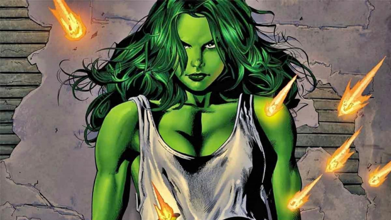   She-Hulk fra The Comics