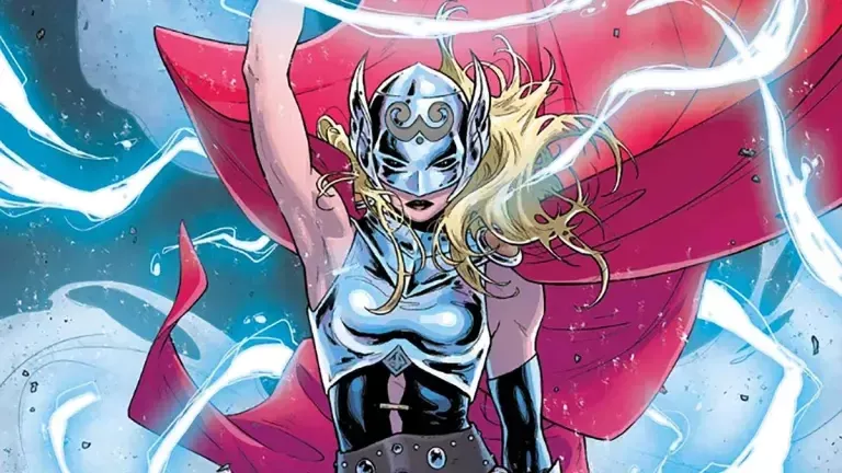 „Marvel“ suteikia Jane Foster PAGRINDinį ginklo atnaujinimą, todėl ji tampa galingesnė nei Thor