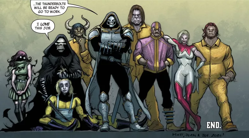   Thunderbolts Earth-616, Marvel Comics