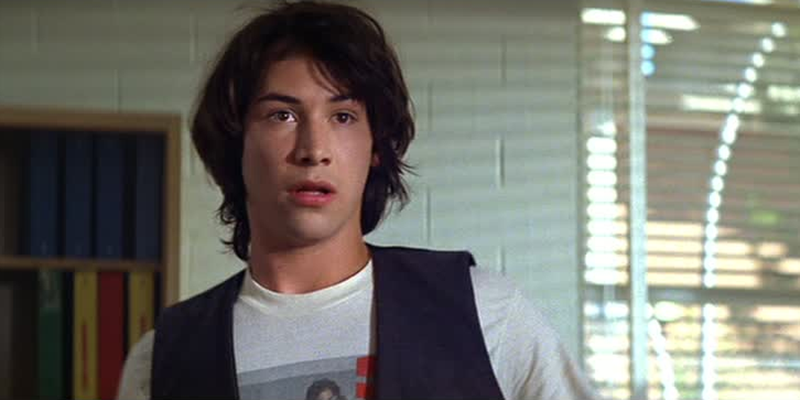 3. Ted in Bill & Ted Franchise Keanu Reeves si collega con Ted