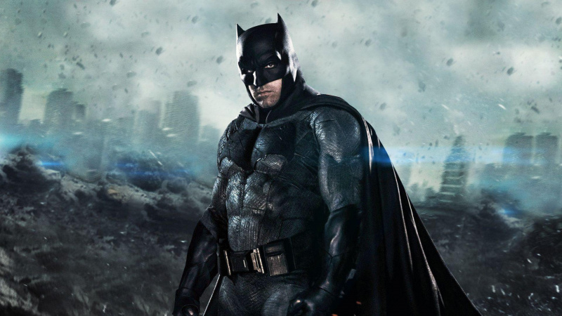   Ben Affleck kao Batman u filmu Batman protiv Supermana: Zora pravde (2016).