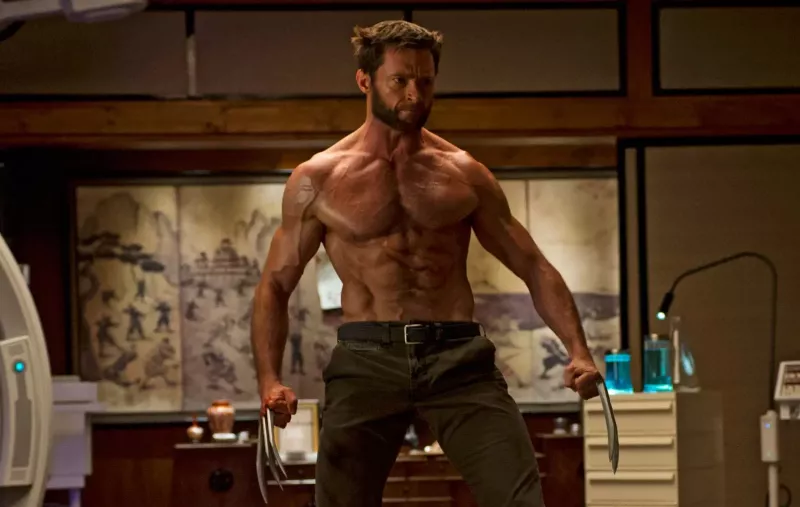   Hugh Jackman als Wolverine in de X-Men-franchise.