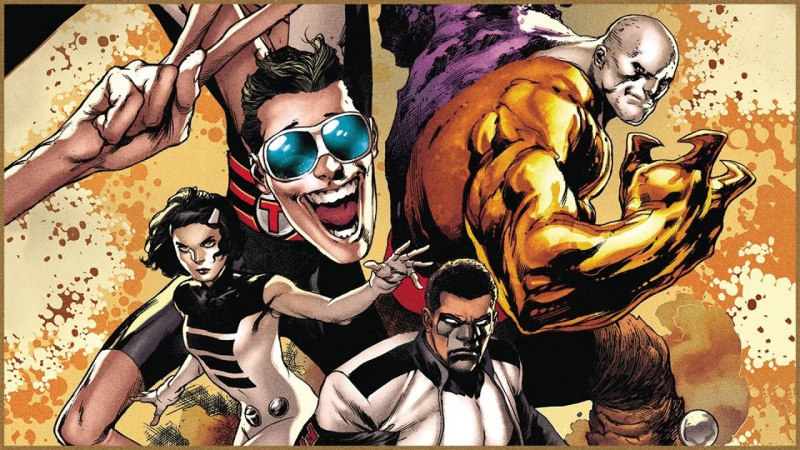   The Terrifics kā redzams DC komiksu grāmatās.