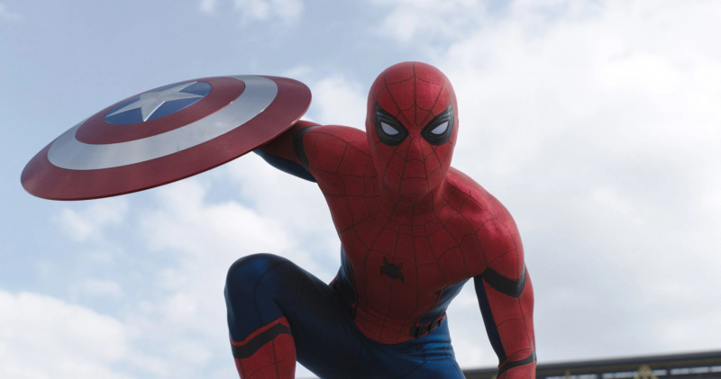   Tom Holland's epic Spider-Man introduction into the MCU in Civil War
