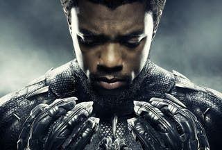   Chadwick Boseman als Black Panther