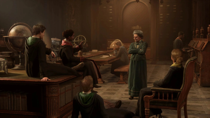   Un fotogramma del playthrough di Hogwarts: Legacy