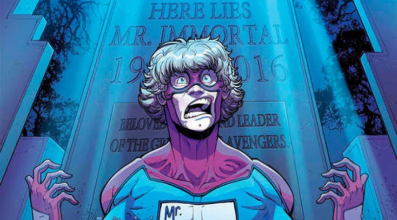   Domnul Nemuritor în universul de benzi desenate Marvel