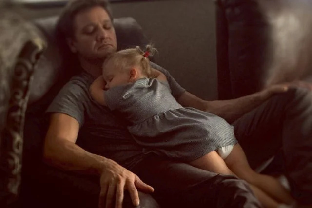   Jeremy Renner mit Tochter Ava