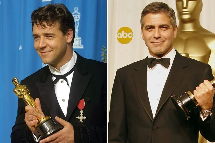   Russel Crowe und George Clooney