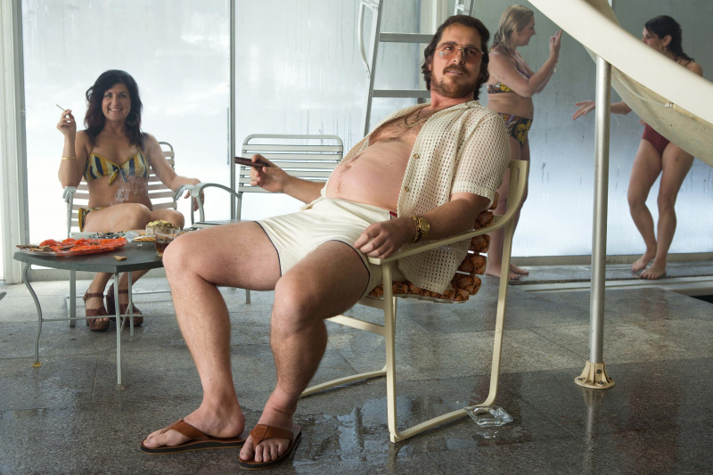   Christianas Bale'as filme „American Hustle“.