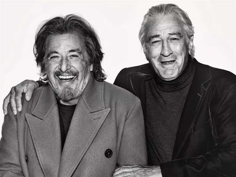   Robert De Niro avec Al Pacino