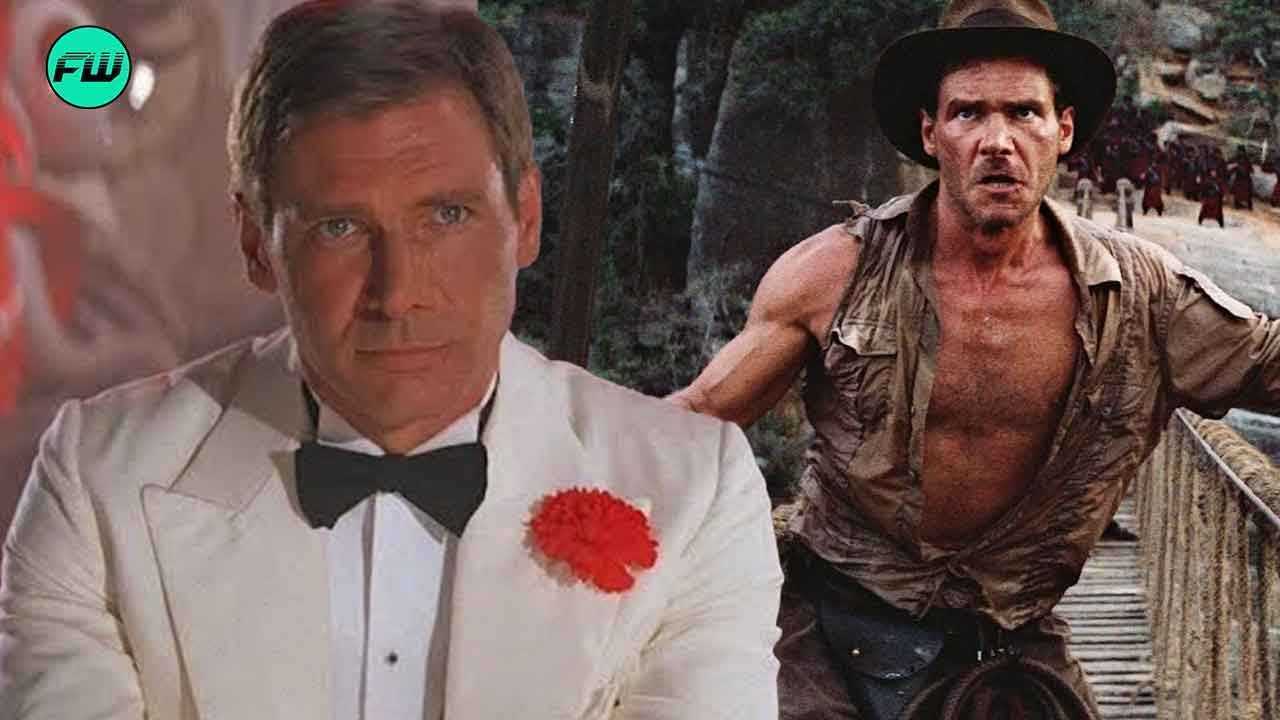 Harrison Ford îmbrăcat ca James Bond în Indiana Jones 2 a fost un moment de vis devenit realitate pentru Steven Spielberg